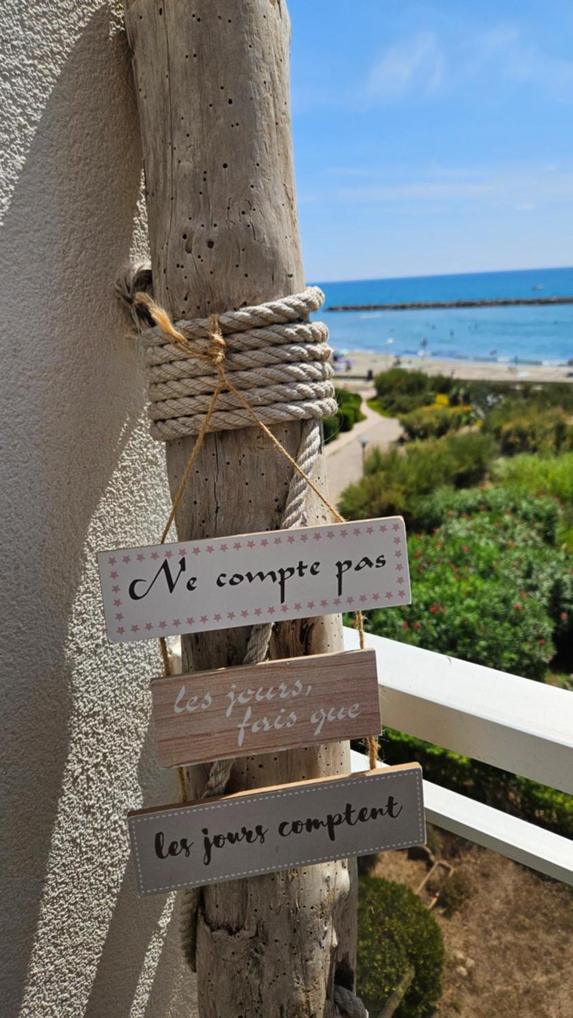 Studio Plein Sud Entre Mer Et Etang Palavas-les-Flots Extérieur photo